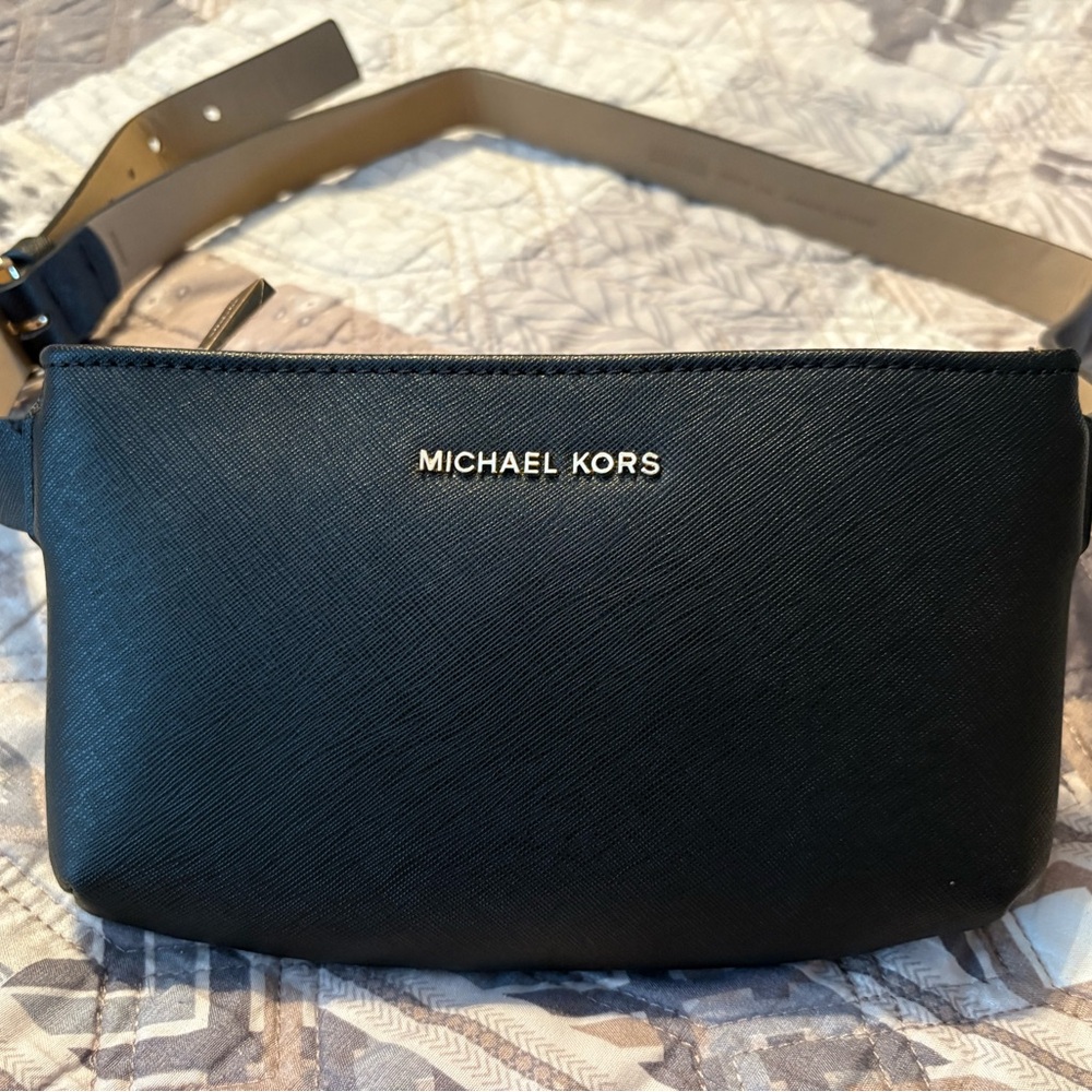 Michael Kors Black Belt Bag